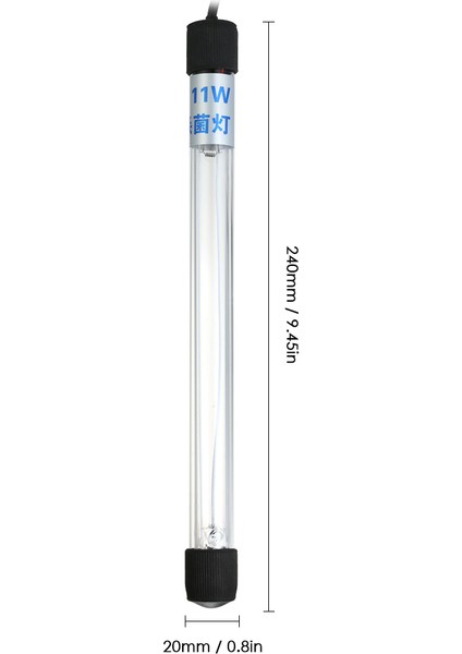 11 W Uv Işık Sterilizasyon Lambası Akvaryum Balık Tankı (Yurt Dışından) modelleri