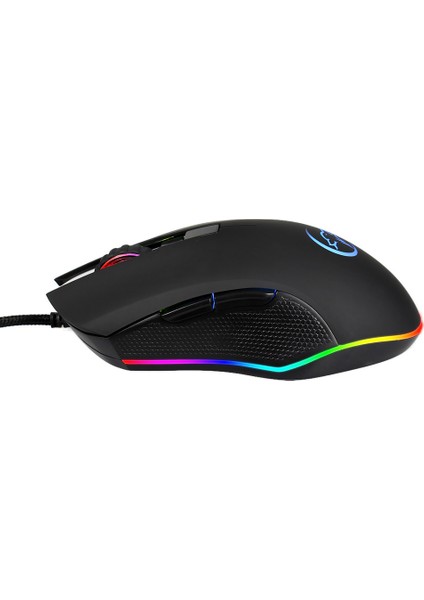 G812 USB Kablolu Oyun Mouse - Siyah (Yurt Dışından)