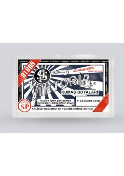 Kumaş Boyası Lacivert Koyu