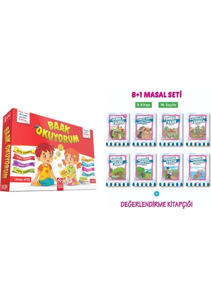 ve Mavi Deniz Yayınları 1. Sınıf Zorluk Dereceli 2 Kutu Hikaye