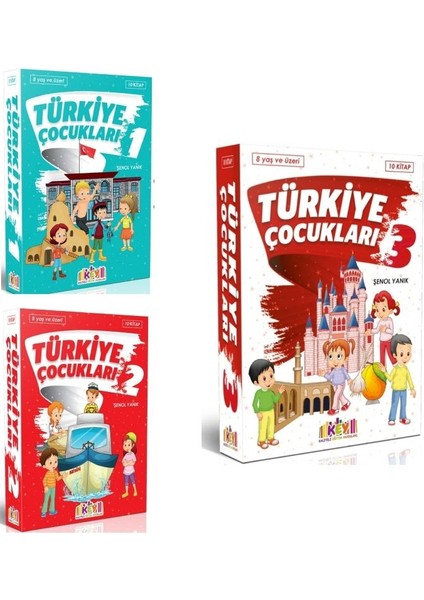 4. Sınıf Key Yayınları Türkiye Çocukları Süperr Sett 1-2-3