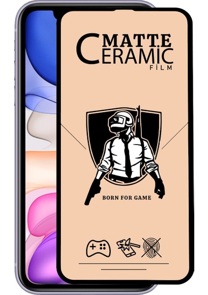 Inoomi iPhone 12 Pro Uyumlu Tam Kaplayan 9d Nano Cam Seramik
