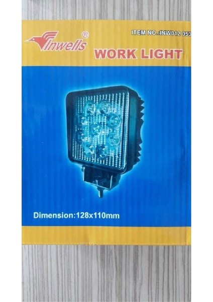 Off Road Kare 9 LED Sis Far Takımı modelleri