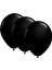 Metalik Siyah Balon 12 Inch 20 Adet 1