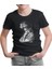 Lordd T-Shirt Lorddd T-Shirt Frida Kahlo Siyah Çocuk Tshirt 1