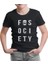 Lordd T-Shirt Lorddd T-Shirt T-Shirt Mr. Robot - Fsociety Logo Siyah Çocuk Tshirt 1