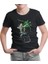 Lordd T-Shirt Lorddd T-Shirt T-Shirt Guardians Of Middle Earth - Legolas Siyah Çocuk Tshirt 1