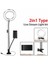 Ring Light LED 16 cm Işık Telefon Tutuculu Kıskaçlı Eğilebilir 1