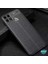 Realme C25S Kılıf Deri Dokulu Silikon Siyah 3