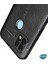 Realme C25S Kılıf Deri Dokulu Silikon Siyah 4