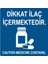 Dikkat Ilaç Içermektedir Etiketi 100X100 mm 500'LÜ 1 Rulo 3