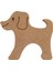 25 cm 18 mm Sevimli Köpek.dik Durabilir.boyanabilir Ham Ahşap Obje.ahşap Boyama Ürünü.ahşap Hayvan Figürü Hobi Boyama 1