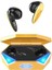 Oyuncu Kulaklığı Kablosuz Kulakiçi Rgb Işıklı Çift Mikrofonlu 3 Modlu Bluetooth 5.2 TG-G20 Sarı 1