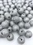 20MM Gümüş Renk Simli Top, Simli Boncuk, Takı Aksesuar Boncuğu (100GR,~20 Adet) 1