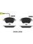 Ön Fren Balatası Fiat 500 Linea Punto Panda / Peugeot Bipper / Citroen Nemo / Alfa Romeo Mito Uyumlu 23982 178 45 Ans KD13 Oem 77365465 77365543 77366134 3