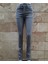 Seajeans Bayan Gri Düz Yıkama Ybel Dar Paca Kot Pantolon 4