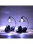 Lambalar Yaratıcı Reçine Zanaat Masa Lambası Gigi Kedi Nightlight (Yurt Dışından) 4