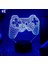 3D Gece Lambası Oyun Odası Masası Kurulum Aydınlatma Dekor Masada Ps Gamepad Şekli Oyun Konsolu Simgesi Logo Sensörü Işık Başucu Hediye (Tip F) (Yurt Dışından) 2