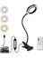 Clip On Desk Lamp, Maxuni 8W 40 LED Adjustable Clamp Reading Light With 3 Color Mode And 10 Level Brightness, Eye-Care Book Light With Remot (Yurt Dışından) 1