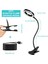 Clip On Desk Lamp, Maxuni 8W 40 LED Adjustable Clamp Reading Light With 3 Color Mode And 10 Level Brightness, Eye-Care Book Light With Remot (Yurt Dışından) 4