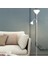 Floor Lamp Double Head Adjustable Vertical Table Lamp Picture Mother Lamp Living Room Study Bedside Lamp LED Eye Protection Lamp(White) (Yurt Dışından) 1