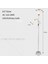 Floor Lamp Double Head Adjustable Vertical Table Lamp Picture Mother Lamp Living Room Study Bedside Lamp LED Eye Protection Lamp(White) (Yurt Dışından) 2