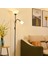 Floor Lamp Double Head Adjustable Vertical Table Lamp Picture Mother Lamp Living Room Study Bedside Lamp LED Eye Protection Lamp(White) (Yurt Dışından) 4