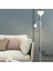 Floor Lamp Double Head Adjustable Vertical Table Lamp Picture Mother Lamp Living Room Study Bedside Lamp LED Eye Protection Lamp(White) (Yurt Dışından) 5