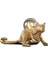 Mouse Desk Lamps Seletti Morden LED Bedside Table Lamp For Home Bedroom Decoration Art Deco Rat Night Lights Eu/au/us/uk Plug(Lying Gold) (Yurt Dışından) 1