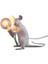 Mouse Desk Lamps Seletti Morden LED Bedside Table Lamp For Home Bedroom Decoration Art Deco Rat Night Lights Eu/au/us/uk Plug(Lying Gold) (Yurt Dışından) 5