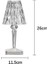 11.5 cm Elmas Masa Lambası, 220 V USB Şarj Net Kırmızı Başucu Dekoratif Kristal LED Masa Lambası, Akrilik LED Masa Lambası, Şeffaf Masa Lambası (Yurt Dışından) 4