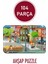 Sokakta Gezinti 104 Parça Ahşap Puzzle 1