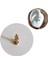 Cerrahi Çelik Gold Tek Taş Üç Top Piercing- Bar Uzunluğu 6 Mm- 1 Adet 1