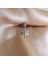 Cerrahi Çelik Yıldız Çiçeği Charmlı Piercing- Bar Uzunluğu 6 Mm- 1 Adet 2