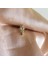 Cerrahi Çelik Gold Tek Taş Charmlı Çiçek Piercing- Bar Uzunluğu 6mm- 1 Adet 1