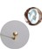 Cerrahi Çelik Gold Incili, Zirkon Taşlı Piercing- Bar Uzunluğu 6 Mm- 1 Adet 1