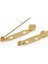 25 Adet 2.5 cm Altın Sarısı / Gold Renk Metal Broş Iğnesi 1