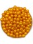 12MM Turuncu Renk Plastik Inci Boncuk, Çanta ve Takı Yapım Boncuğu (100 GR,~120 Adet) 1