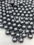 16MM Gri Renk Plastik Inci Boncuk, Çanta ve Takı Yapım Boncuğu (250 GR,~120 Adet) 2