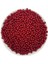 4mm Üzeri Desenli Damarlı Kırmızı Cam Boncuk , Cam Takı Yapım Boncuğu (50GR,~450ADET) 1