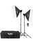 EF-60W LED Video Işığı Kit 2'li 1