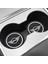 Mini Cooper Araç Içi Bardak Altlığı Siyah Mini Logolu 2'li Set 72MM 4