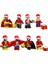 8 Parça Superhero Noel Sürümü Minifigure Panter Siyah Dul Monte Yapı Taşı Bebek Dekorasyon Oyuncak (Yurt Dışından) 1