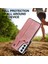 Samsung Galaxy S21 5g Için Tpu + Pu Bilek Kayışı Kılıf - Pembe (Yurt Dışından) 5