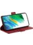 Lc.ımeeke Samsunggalaxy S21 5g Lc.imeeke Pu + Tpu Için Kılıf - Kırmızı (Yurt Dışından) 5