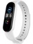 Mi Band 5 Yedek Bileklik Silikon Bileklik Beyaz Beyaz (Yurt Dışından) 4