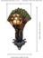 Renkli Tavuskuşu Duvar Lambası, 220 V E27 * 1 Ampul Olmadan, Açık Su Geçirmez Retro Duvar Lambası, Oturma Odası Avlu Balkon Koridor Koridor LED Kapı Duvar Lambası (Yurt Dışından) 4