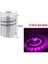 Spiral Delik LED Duvar Lambası Kısılabilir Spiral Lamba Uzaktan Kumanda Lambası ile Süslemek Için Aile Ktv Bar Düğün Parti Salonu Işıkları (Mor) (Yurt Dışından) 1