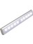 2 W 10LED Akıllı Insan Kızılötesi Sensörü Ücretsiz 4 * Aaa Pil LED Gece Lambası Dolabı Işık Duvar Işık Dolap Işığı (Beyaz Işık) (Yurt Dışından) 1