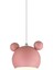 Nordic Duvar Lambası Çocuk Odası Işıkları Için Alüminyum Mickey Aplik Modern Kapalı Duvar Işık Fikstür E27 Yaratıcı Armatür (Pembe Asılı) (Yurt Dışından) 1